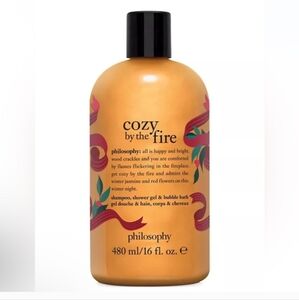 Philosophy Cozy By The Fire Wash 16 oz NWT